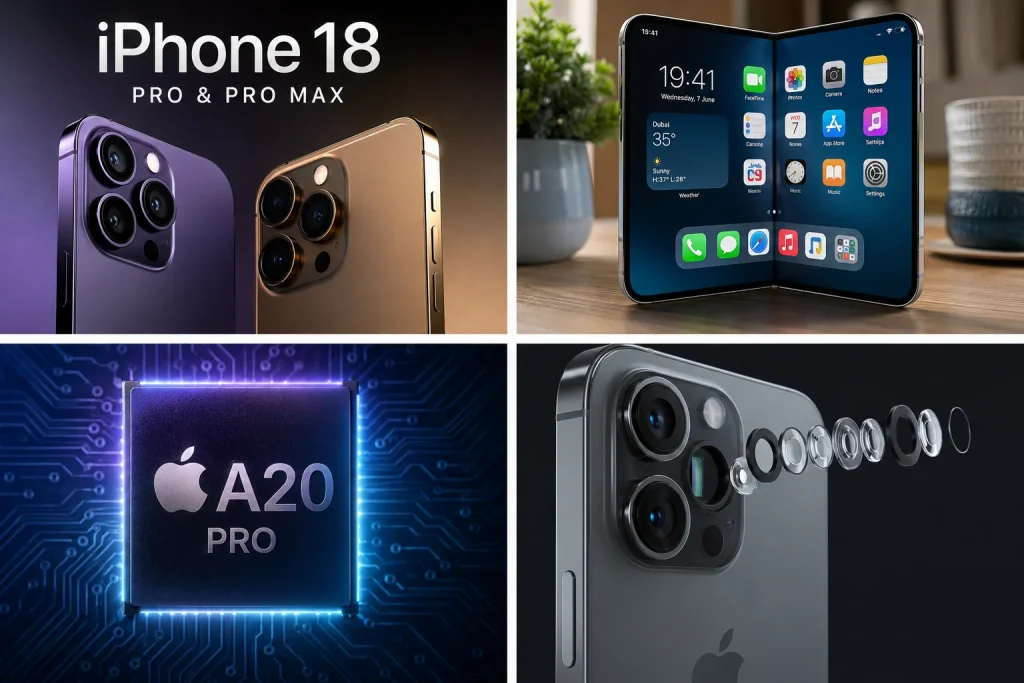 iPhone 18 Pro, Pro Max та iPhone Fold